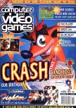 Scan de la couverture du magazine Computer and Video Games  180