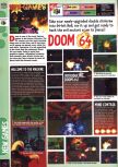Scan de la preview de Doom 64 paru dans le magazine Computer and Video Games 185, page 1