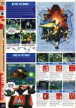 Scan of the preview of Lylat Wars published in the magazine Computer and Video Games 188, page 3