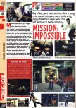 Scan de la preview de Mission : Impossible paru dans le magazine Computer and Video Games 189, page 5