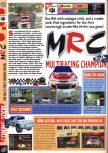 Scan of the preview of Multi Racing Championship published in the magazine Computer and Video Games 189, page 1