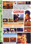 Scan of the preview of Mystical Ninja Starring Goemon published in the magazine Computer and Video Games 189, page 1