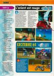 Scan of the preview of Excitebike 64 published in the magazine Consoles + 098, page 1