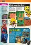 Scan of the preview of Battletanx: Global Assault published in the magazine Consoles + 098, page 1