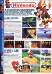Scan of the preview of Banjo-Kazooie published in the magazine Computer and Video Games 190, page 1