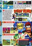 Scan of the review of Diddy Kong Racing published in the magazine Computer and Video Games 193, page 1