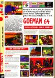 Scan of the preview of Mystical Ninja Starring Goemon published in the magazine Computer and Video Games 194, page 2