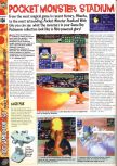 Scan of the preview of Pokemon Stadium published in the magazine Computer and Video Games 195, page 1