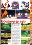 Scan of the preview of Pokemon Snap published in the magazine Computer and Video Games 195, page 1