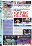 Scan of the review of WCW vs. NWO: World Tour published in the magazine Computer and Video Games 196, page 1