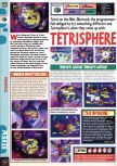 Scan du test de Tetrisphere paru dans le magazine Computer and Video Games 196, page 1