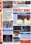Scan of the preview of Perfect Dark published in the magazine Computer and Video Games 201, page 1