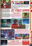 Scan of the preview of Jet Force Gemini published in the magazine Computer and Video Games 201, page 1