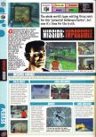 Scan of the review of Mission: Impossible published in the magazine Computer and Video Games 202, page 1
