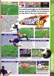 Scan of the preview of International Superstar Soccer 98 published in the magazine Computer and Video Games 202, page 1