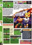Scan of the review of International Superstar Soccer 98 published in the magazine Computer and Video Games 203, page 1