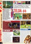 Scan de la preview de The Legend Of Zelda: Ocarina Of Time paru dans le magazine Computer and Video Games 205, page 1