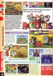Scan de la preview de Rakuga Kids paru dans le magazine Computer and Video Games 205, page 1