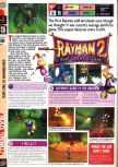 Scan of the preview of Rayman 2: The Great Escape published in the magazine Computer and Video Games 208, page 1