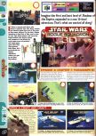 Scan of the review of Star Wars: Rogue Squadron published in the magazine Computer and Video Games 208, page 1