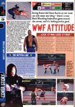 Scan of the preview of WWF Attitude published in the magazine Computer and Video Games 210, page 1
