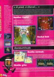 Scan of the review of Bomberman Hero published in the magazine X64 08, page 3
