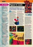 Scan of the preview of  published in the magazine Consoles + 111, page 1