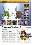 Scan of the review of Pokemon Stadium 2 published in the magazine Hyper 93, page 1