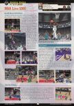 Scan of the preview of NBA Live 2000 published in the magazine GamePro 133, page 6