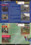 Scan du test de Earthworm Jim 3D paru dans le magazine GamePro 135, page 1
