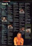 Scan of the walkthrough of WWF Wrestlemania 2000 published in the magazine GamePro 135, page 6