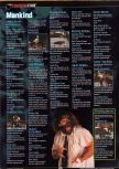 Scan of the walkthrough of WWF Wrestlemania 2000 published in the magazine GamePro 135, page 7