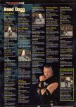 Scan of the walkthrough of WWF Wrestlemania 2000 published in the magazine GamePro 135, page 8