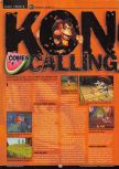 Scan of the preview of Donkey Kong 64 published in the magazine GamePro 135, page 2