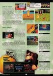 Scan of the review of Donkey Kong 64 published in the magazine GamePro 136, page 2