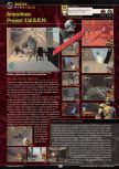 Scan de la preview de Armorines: Project S.W.A.R.M. paru dans le magazine GamePro 136, page 1
