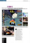 Scan of the preview of F-Zero X published in the magazine Edge 54, page 1