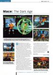 Scan of the review of Mace: The Dark Age published in the magazine Edge 54, page 1