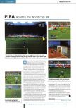 Scan of the review of FIFA 98: Road to the World Cup published in the magazine Edge 54, page 1