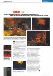 Scan of the preview of Quake published in the magazine Edge 55, page 4