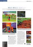 Scan of the preview of Holy Magic Century published in the magazine Edge 56, page 1