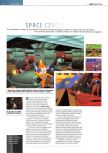 Scan de la preview de Starshot : Panique au Space Circus paru dans le magazine Edge 58, page 1