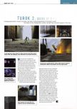 Scan of the preview of Turok 2: Seeds Of Evil published in the magazine Edge 58, page 1