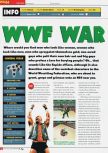 Scan of the review of WWF War Zone published in the magazine Total 64 19, page 1