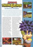 Scan of the preview of Mystical Ninja Starring Goemon published in the magazine Hobby Consolas 80, page 1