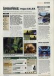 Scan of the review of Armorines: Project S.W.A.R.M. published in the magazine Incite Video Gaming 3, page 1