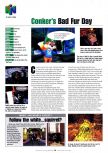 Scan de la preview de Conker's Bad Fur Day paru dans le magazine Electronic Gaming Monthly 141, page 1