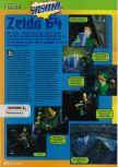 Scan of the preview of The Legend Of Zelda: Ocarina Of Time published in the magazine Consoles + 061, page 1