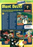 Scan of the preview of Blast Corps published in the magazine Consoles + 061, page 1