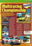 Scan of the preview of Multi Racing Championship published in the magazine Consoles + 061, page 1